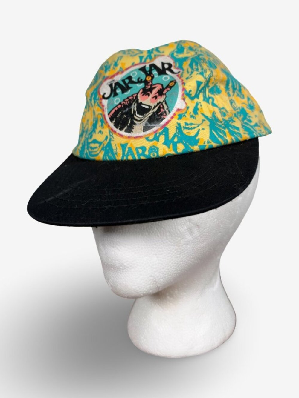 Brand New Vintage 90s Star Wars Phantom Menace Jar Jar Binks Kid's Hat